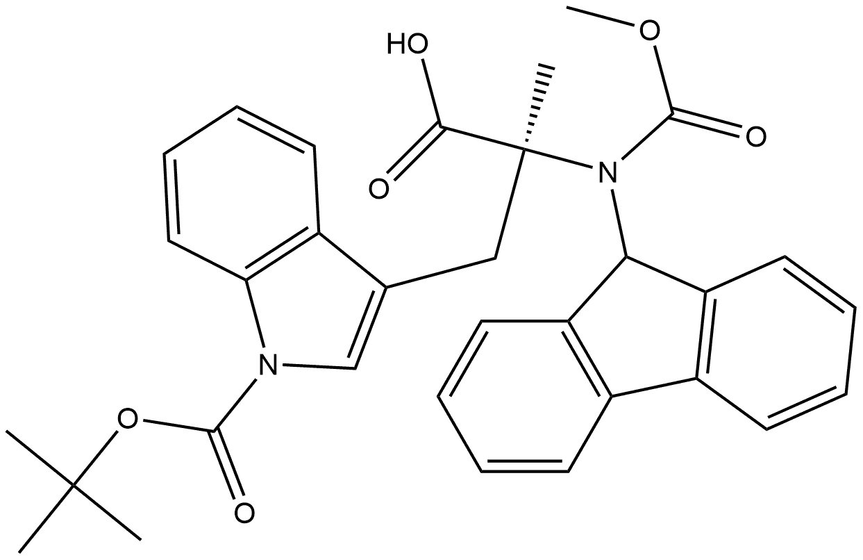 Fmoc-α-Me-L-Trp(Boc)-OH